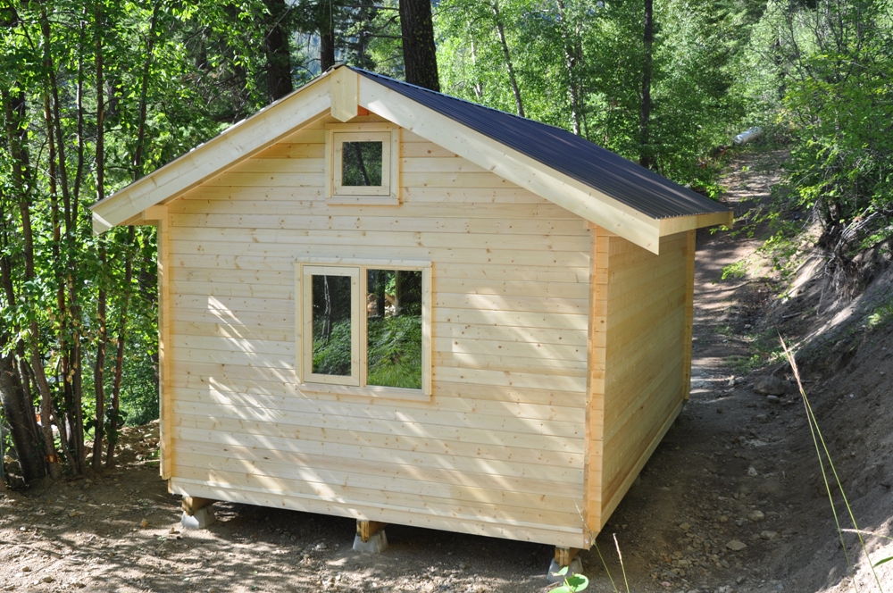 Tyax cabin kit model from Bavarian Cottages 